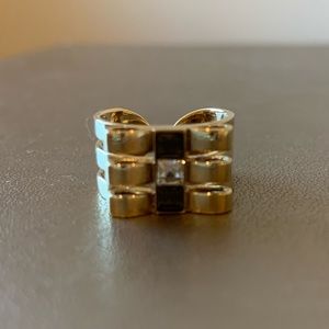 Henri Bendel Triple Bow Rings Size 7